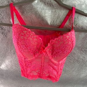 NWT 32DD LACE PUSH UP BRALETTE